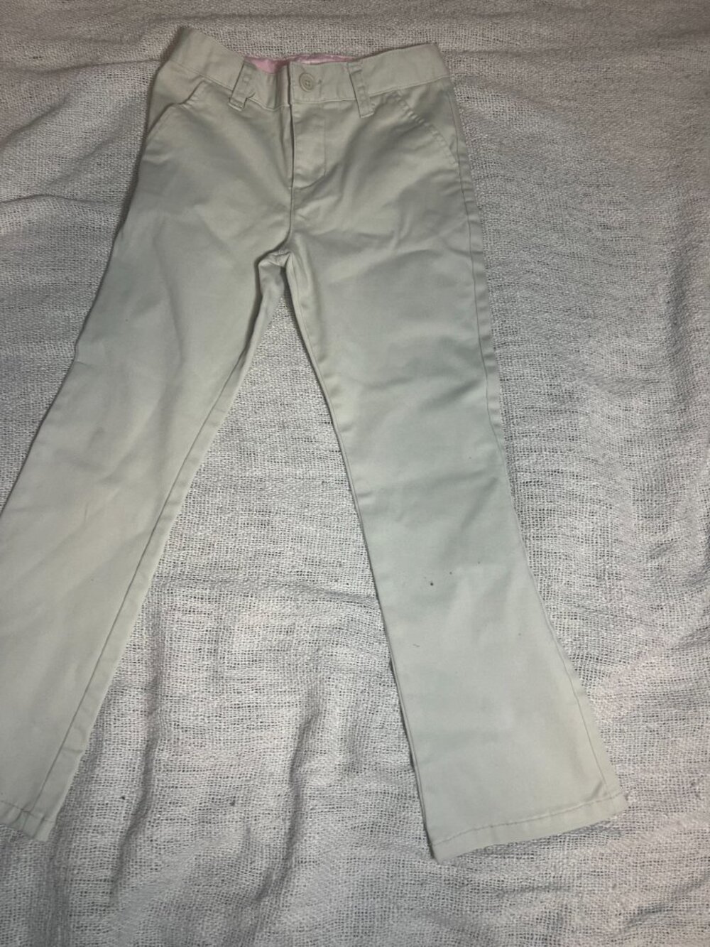 Children's size 6X Cat & Jack khaki uniform pants
